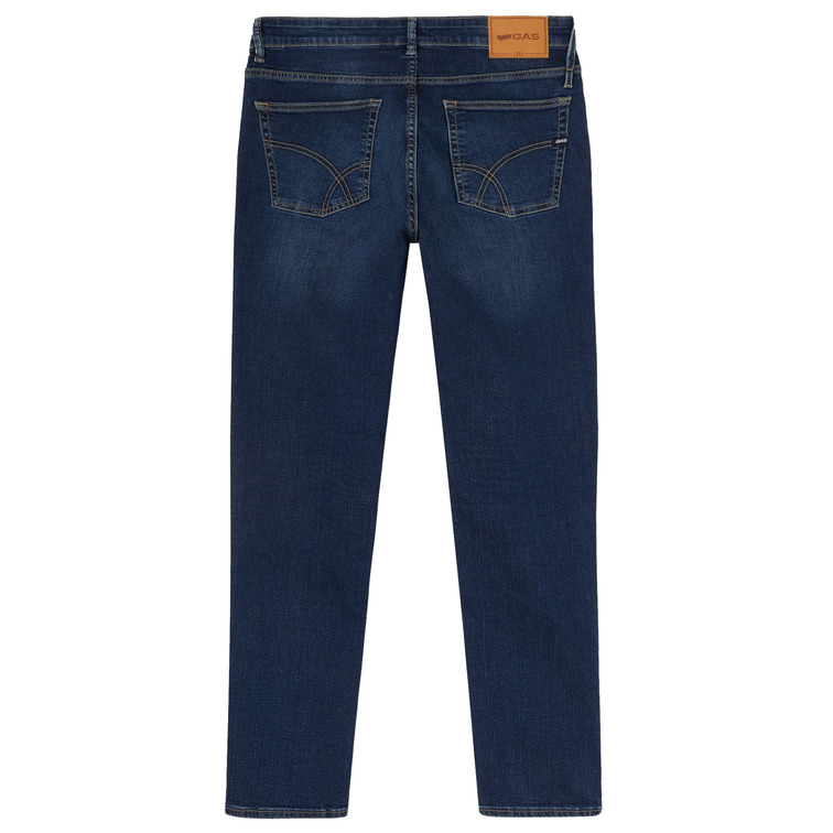 jeans homme  gas sax zip rev