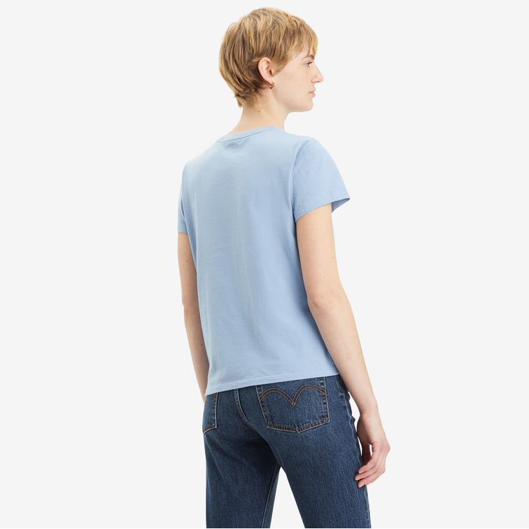 t-shirt femme  levis perfect tee forever blue