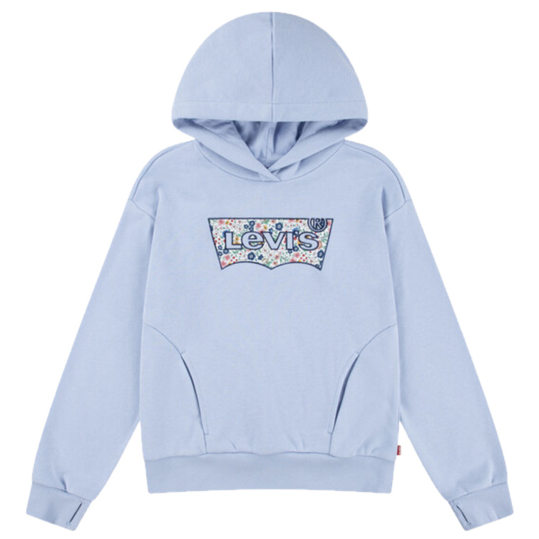 sweat-shirt fille  levi's lvg floral batwing hoodie