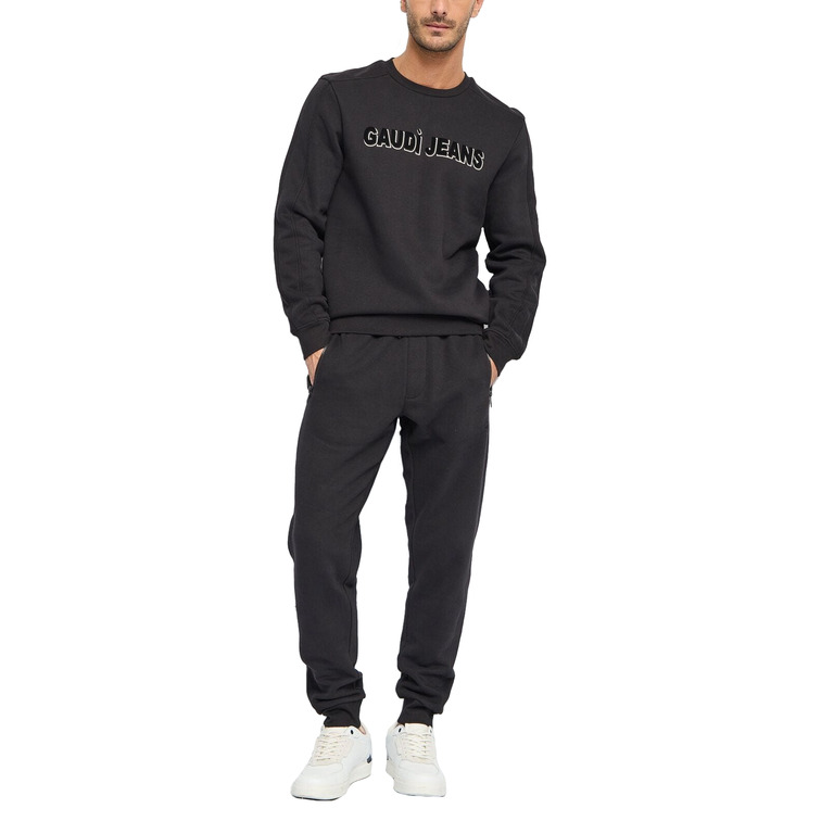 sweat-shirt homme  gaudi maglia di felpa girocollo