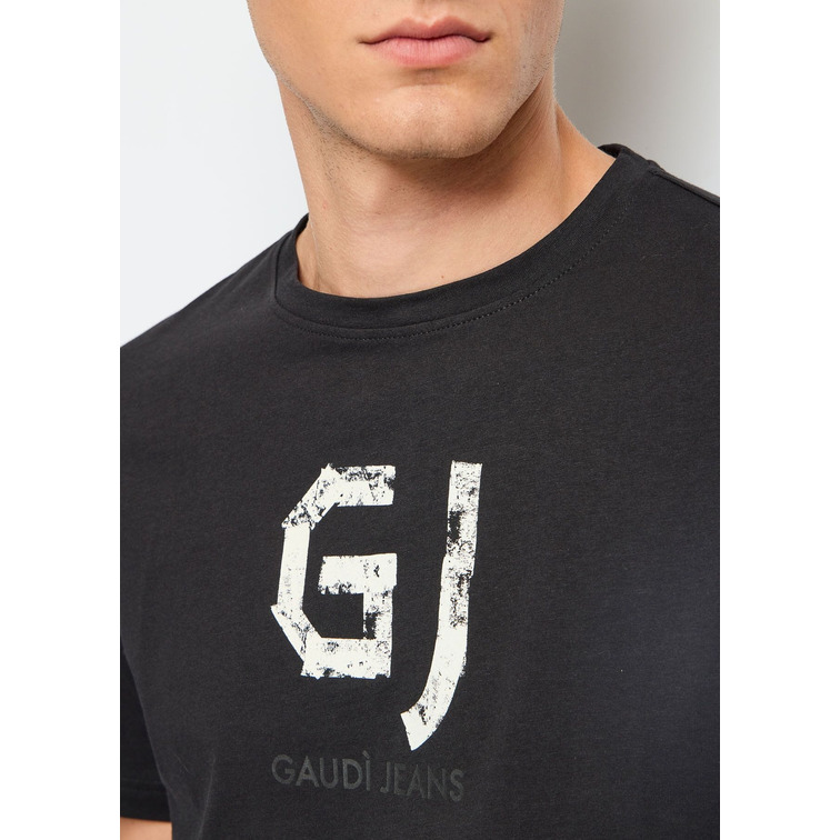 t-shirt homme  gaudi t-shirt girocollo m/corta