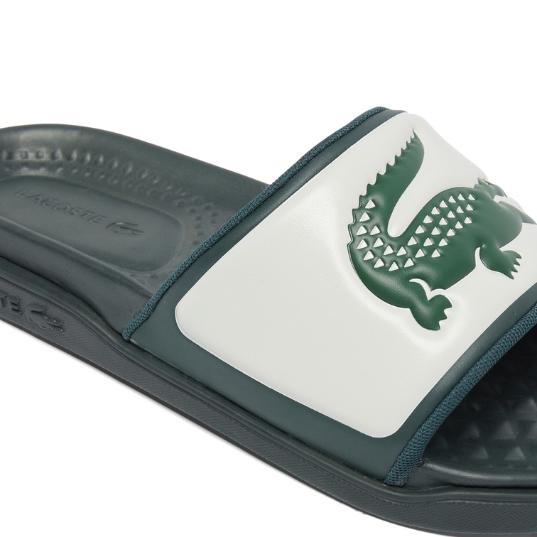 sandale homme  lacoste serve slide dual 1254cma