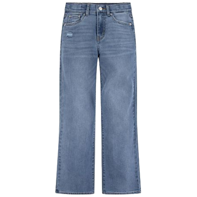 jeans fille  levi's junior lvg wide leg jeans