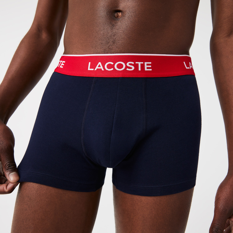  lacoste pack de 3 boxers courts