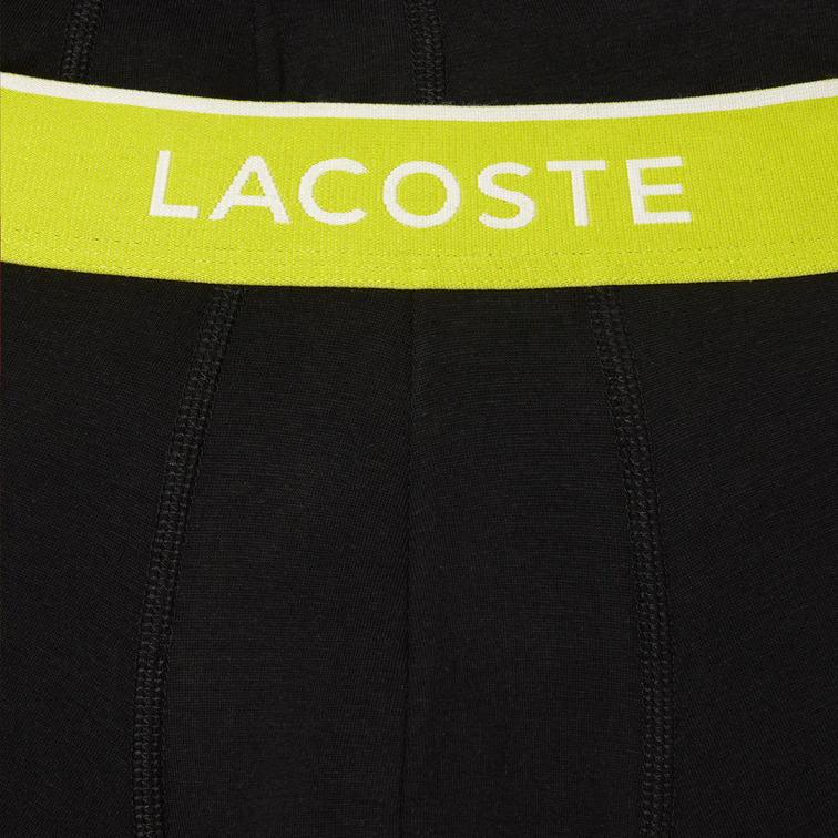  lacoste pack de 3 boxers courts