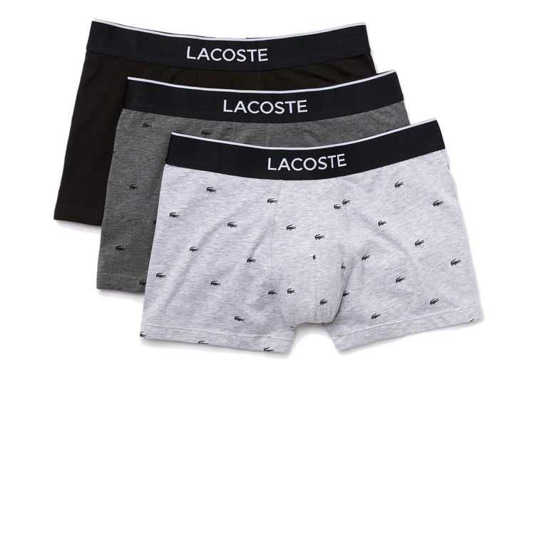  lacoste pack de 3 boxers courts