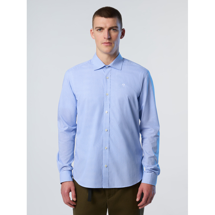 chemise homme  n sail shirt long sleeve regular spre