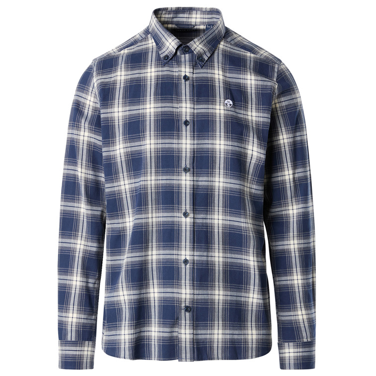 chemise homme  n sail shirt long sleeve regular