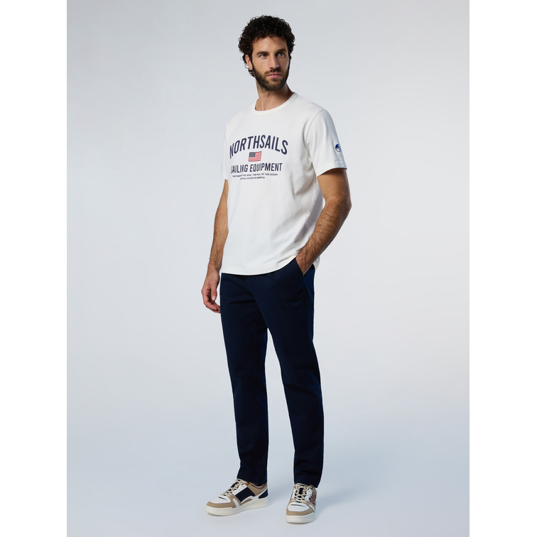 t-shirt homme  n sail t shirt short sleeve w/print