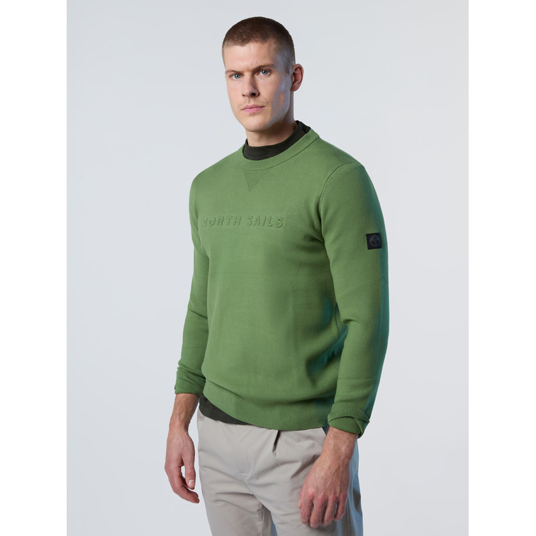 maillot homme  n sail crewneck 12 gg knitwear