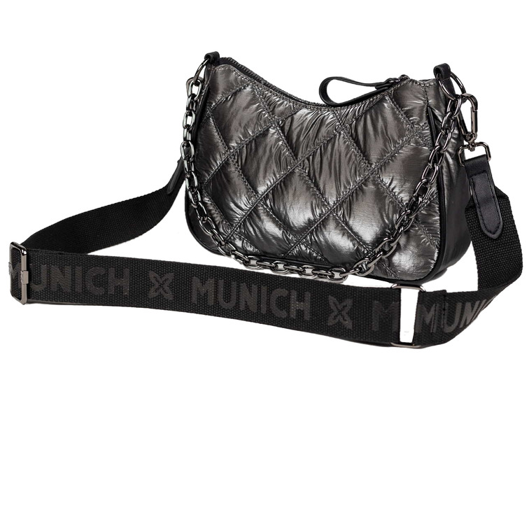 sac à main femme  munich cover crossbody baguette c/sil