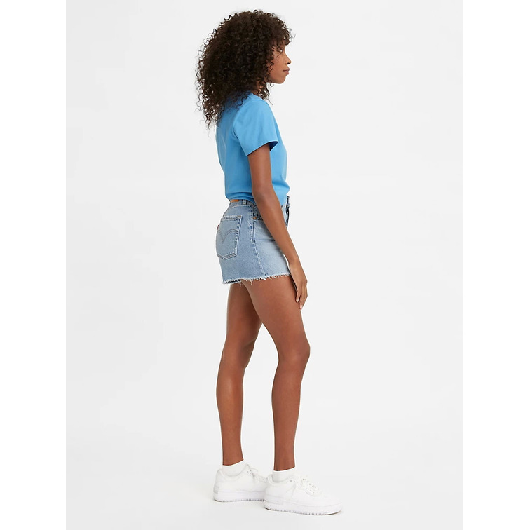 le short femme  levis ribcage short bernal frost