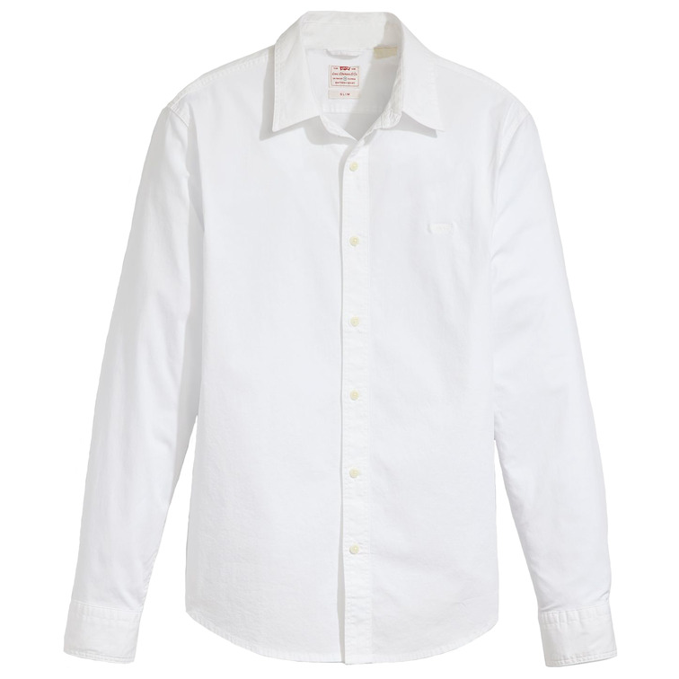 chemise homme  levi's ls battery hm shirt slim neutr