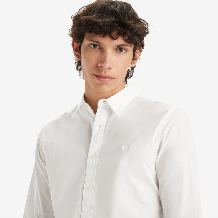 chemise homme  levi's ls battery hm shirt slim neutr