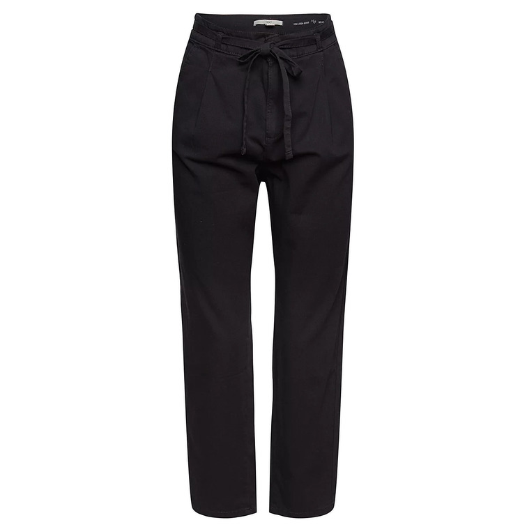 Pantalon chino outlet noir femme esprit