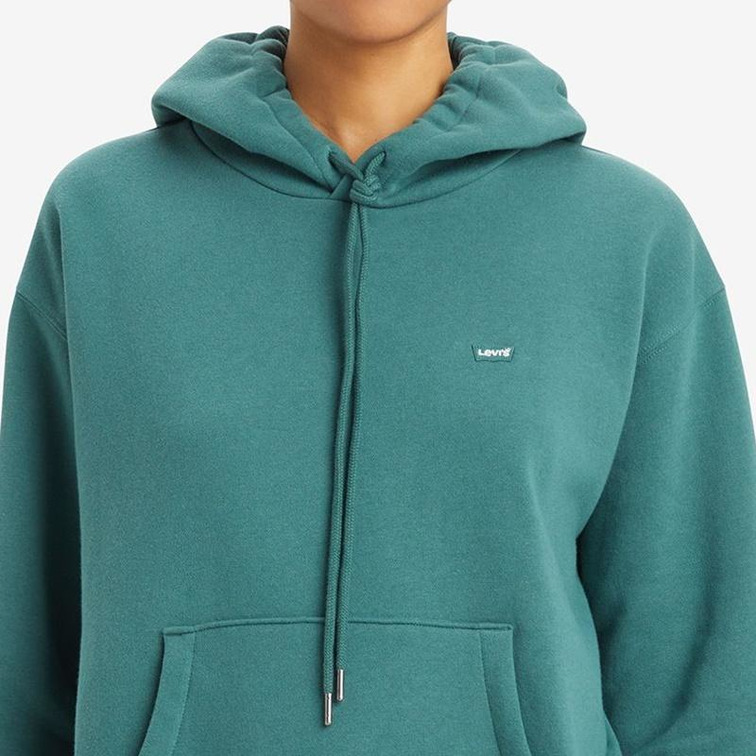 sweat-shirt femme  levis everyday hoodie bistro green