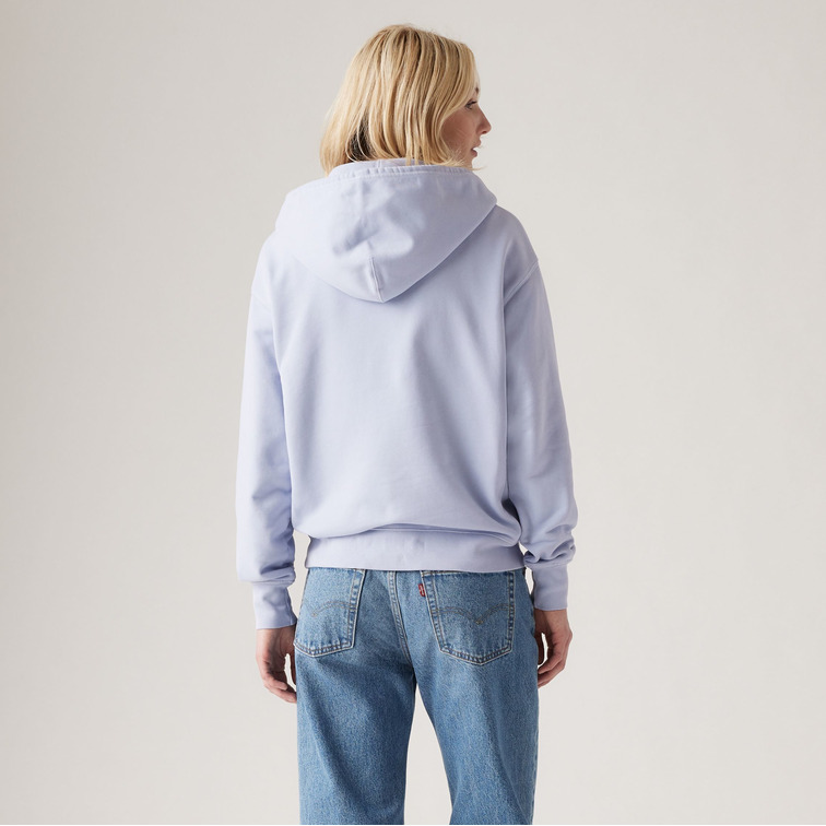 sweat-shirt femme  levi's heritage hoodie blues