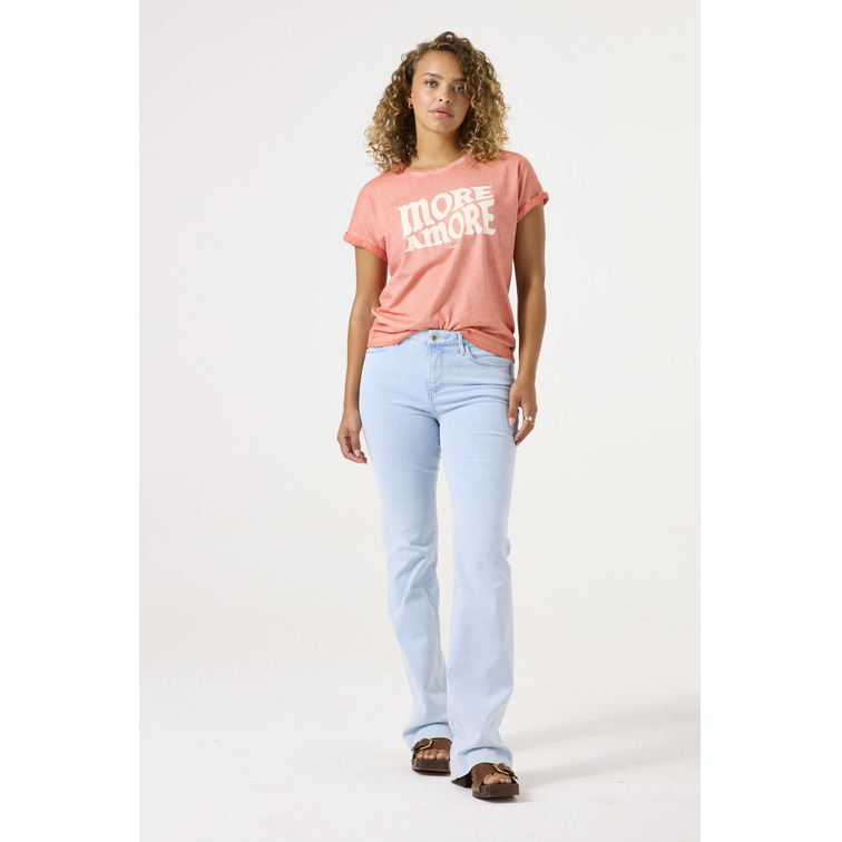 t-shirt femme  garcia jeans b50001_ladies t-shirt ss