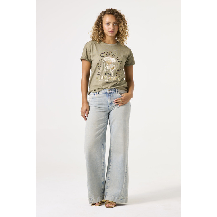 t-shirt femme  garcia jeans b50005_ladies t-shirt ss