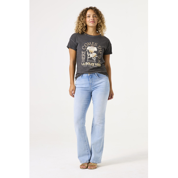 t-shirt femme  garcia jeans b50005_ladies t-shirt ss