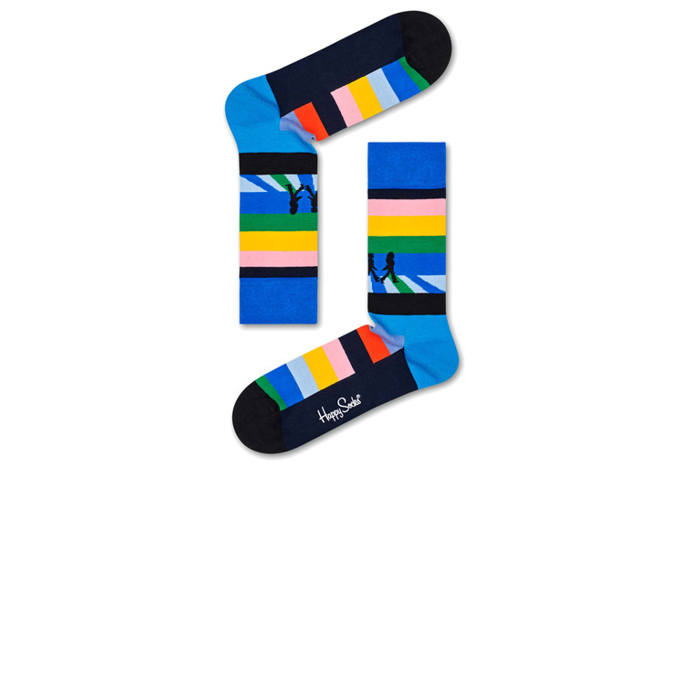  happy beatles legend crossing sock