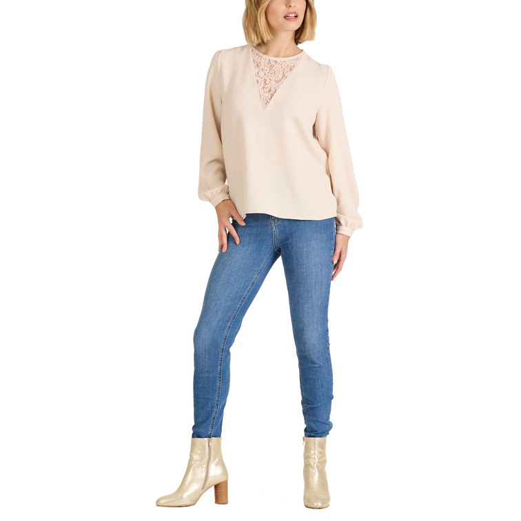 chemise femme  nafnaf blusa ml