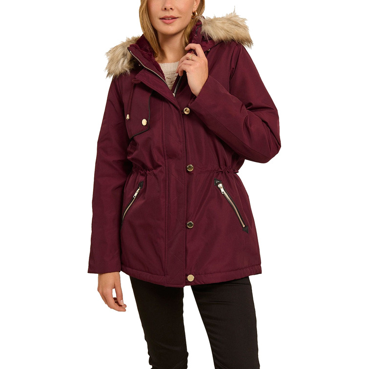 manteau femme  nafnaf parka