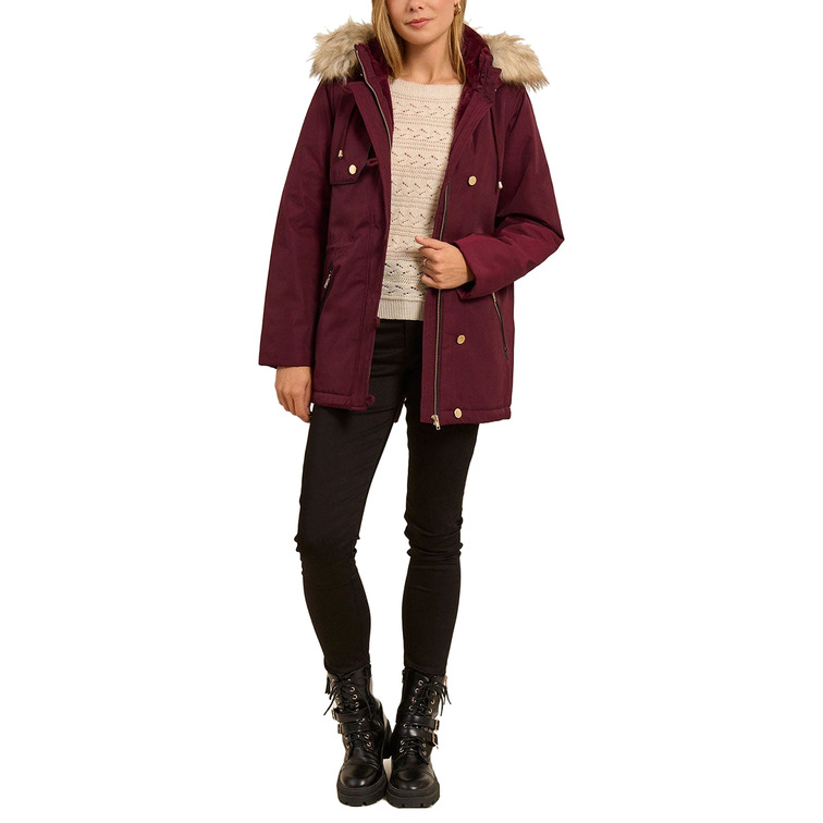 manteau femme  nafnaf parka