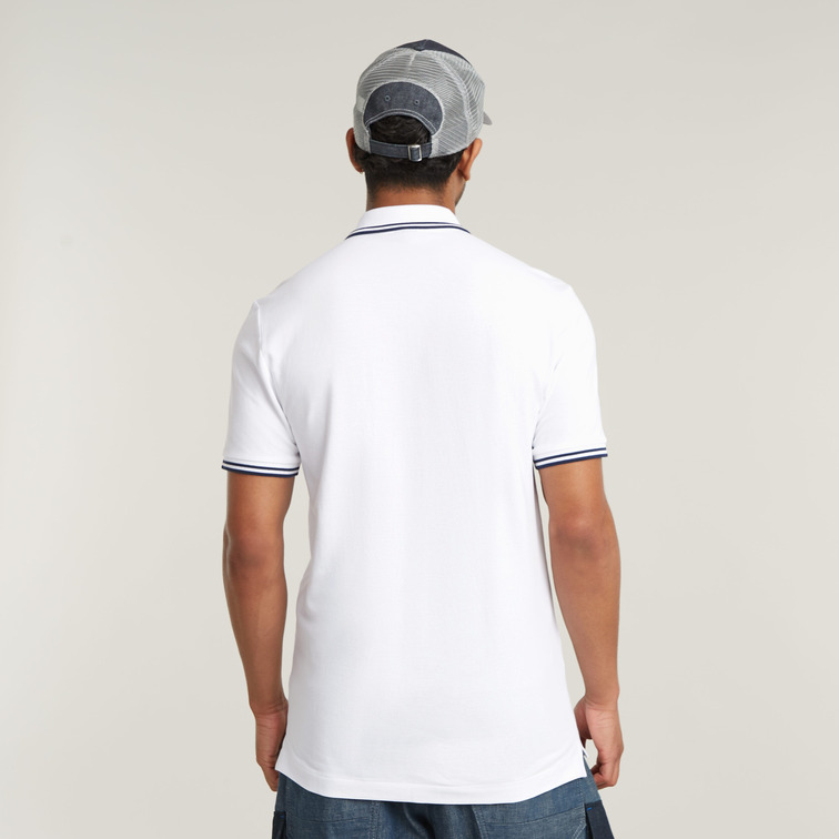 pôle homme  g-star dunda slim stripe pôle s\s