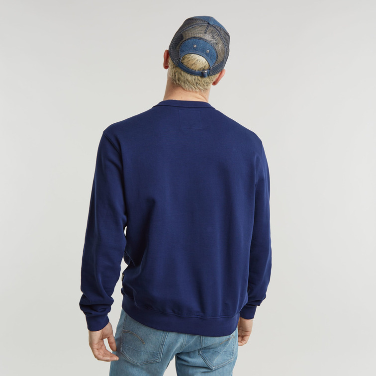 sweat-shirt homme  g-star circle g-star gr sw