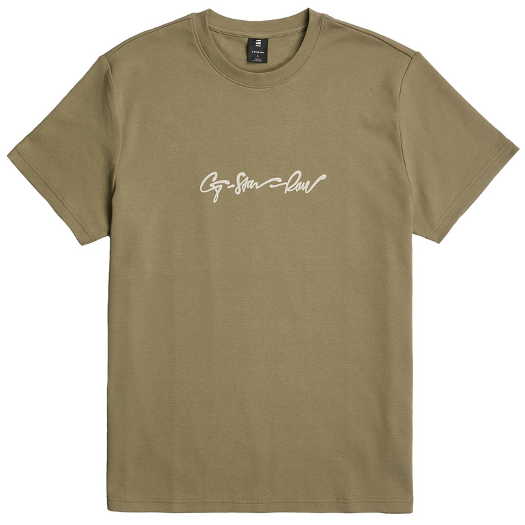 t-shirt homme  g-star g-script r t