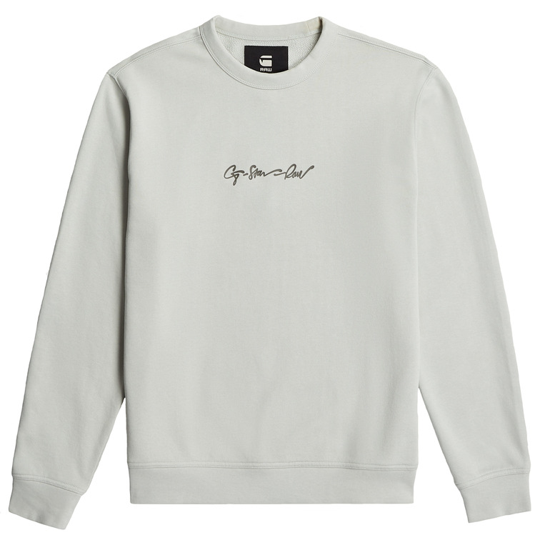 sweat-shirt homme  g-star g-script logo r sw