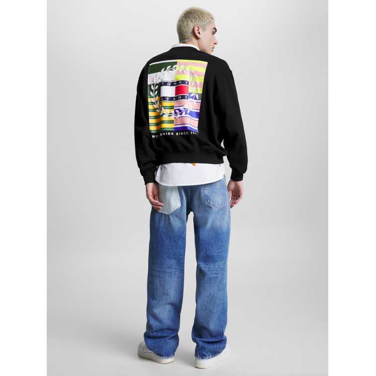 homme tjm boxy luxe graphic crew bds