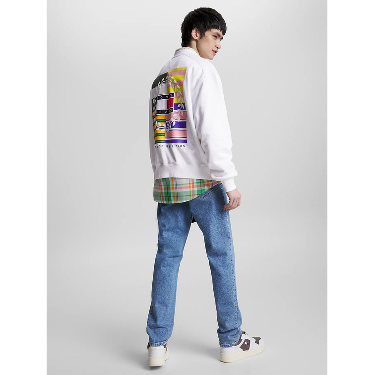 homme tjm boxy luxe graphic crew ybr