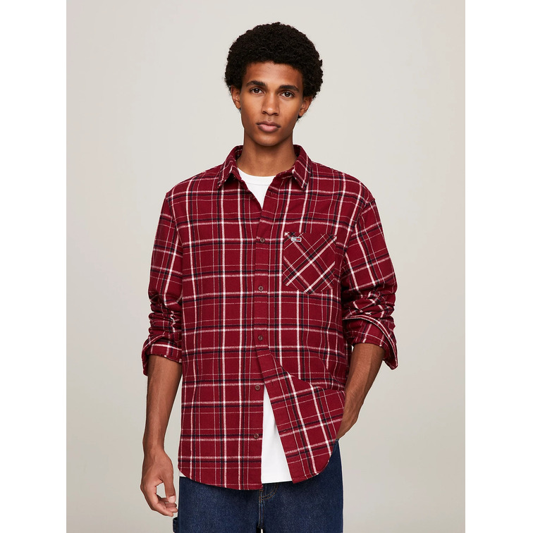 chemise homme  th tjm clsc check pocket shirt