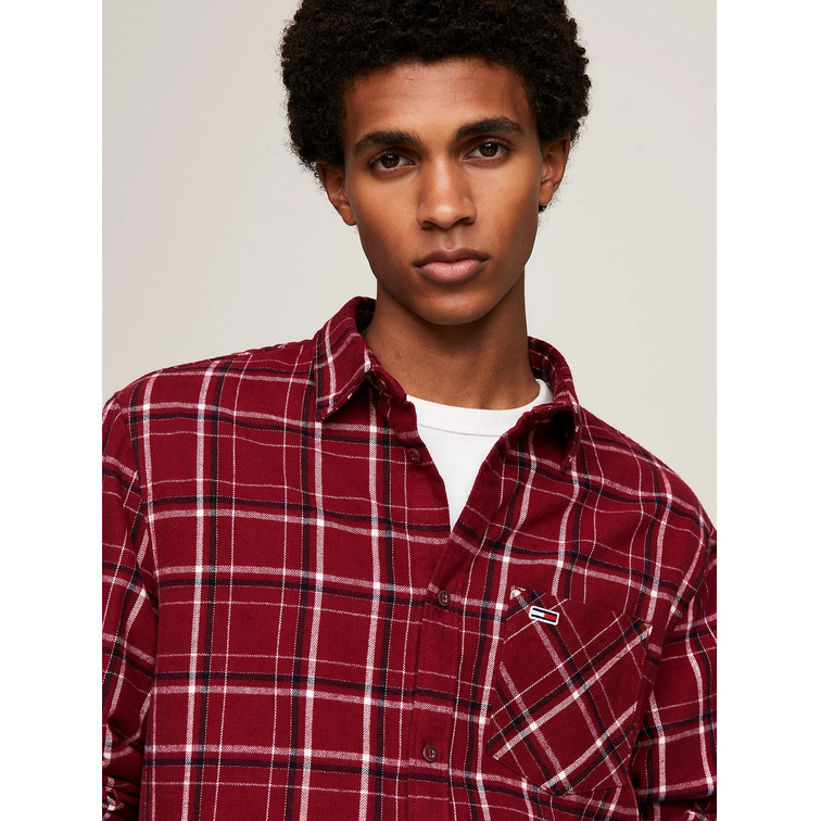 chemise homme  th tjm clsc check pocket shirt