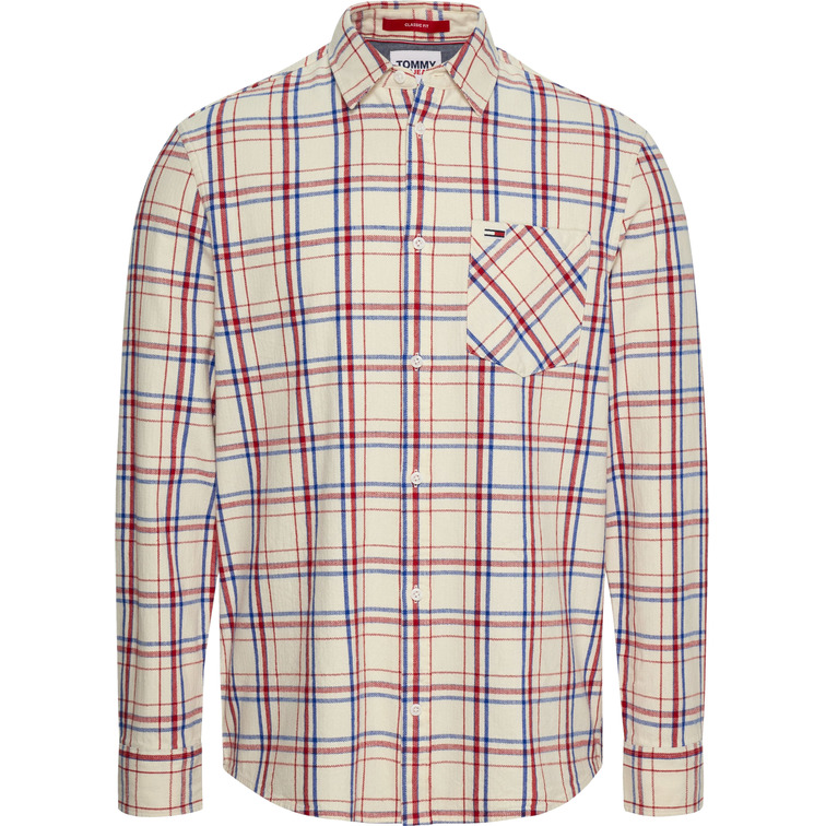 chemise homme  th tjm clsc check pocket shirt