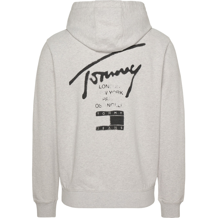 sweat-shirt homme  th tjm reg tommy spray paint hood