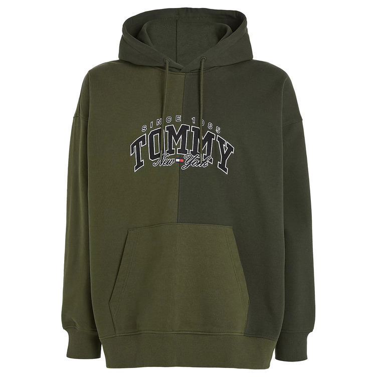 sweat-shirt homme  th tjm rlx varsity two-tone  hood