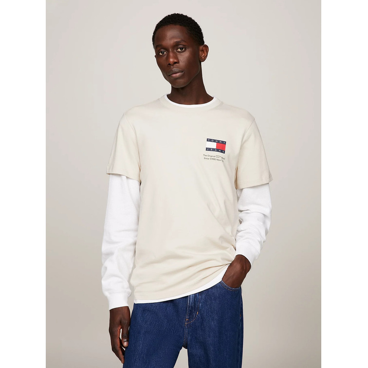 homme tjm slim essential flag tee ex acg