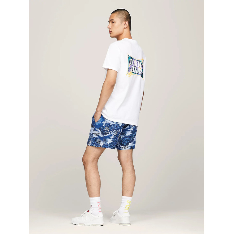 t-shirt homme  th tjm reg flower power tee