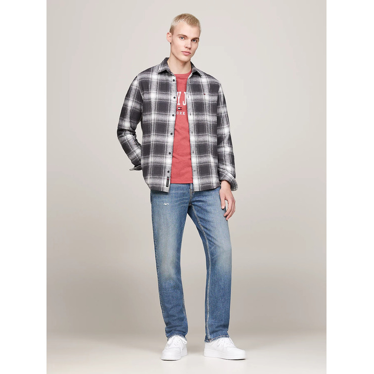 chemise homme  th tjm reg check flannel shirt ex