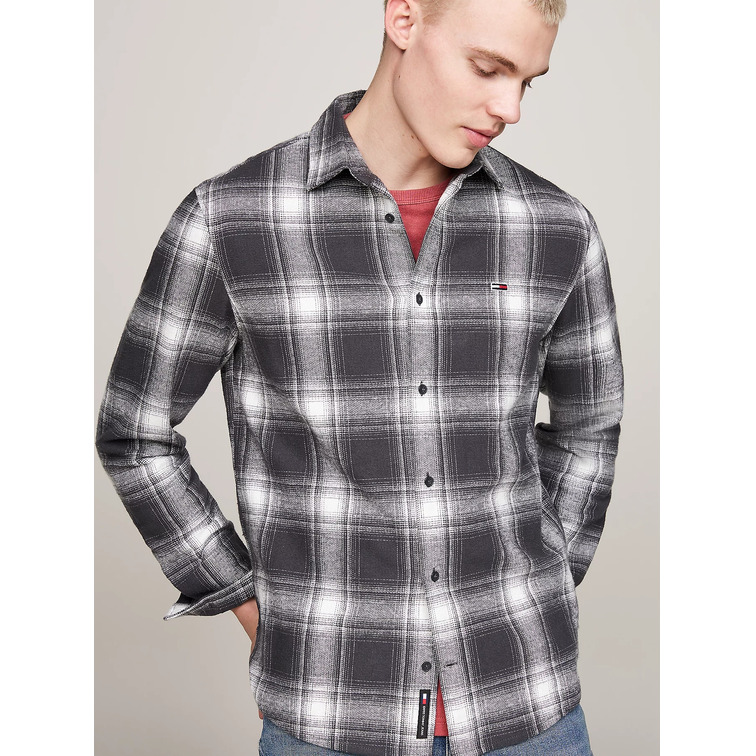 chemise homme  th tjm reg check flannel shirt ex