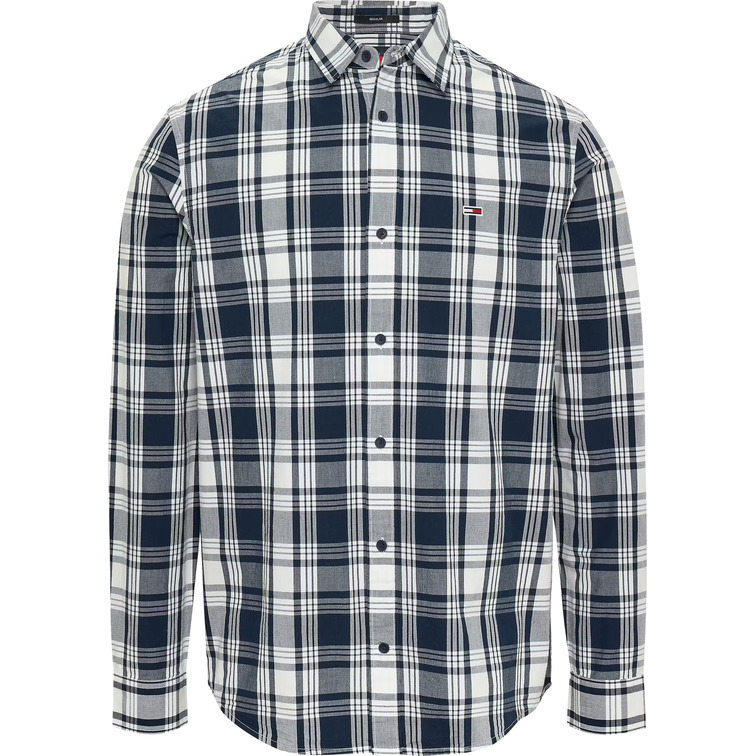 chemise homme  th tjm reg poplin check shirt