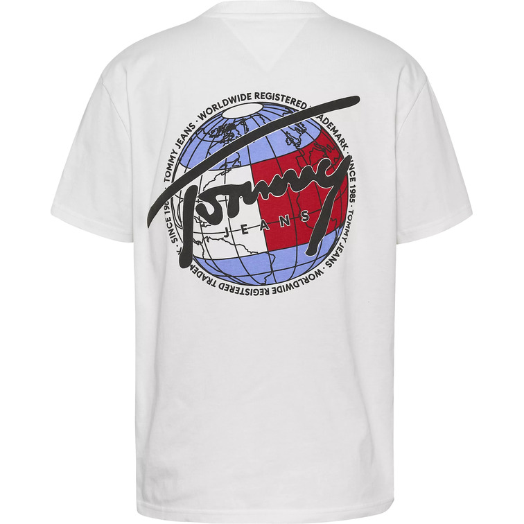 t-shirt homme  th tjm reg expedition globe tee