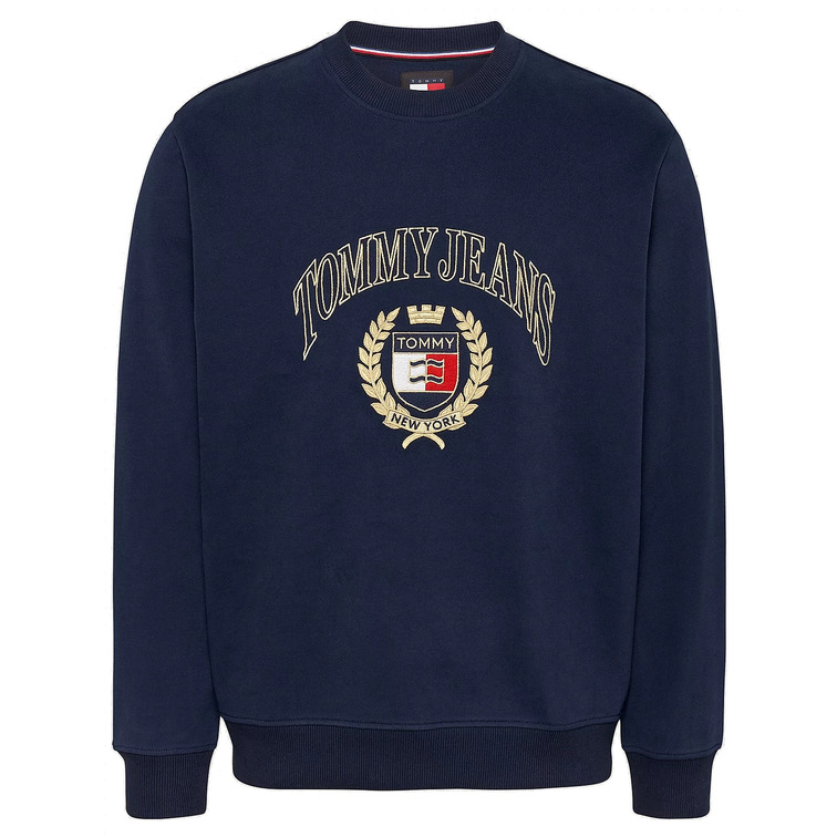 sweat-shirt homme  th tjm reg tj prep crest crew