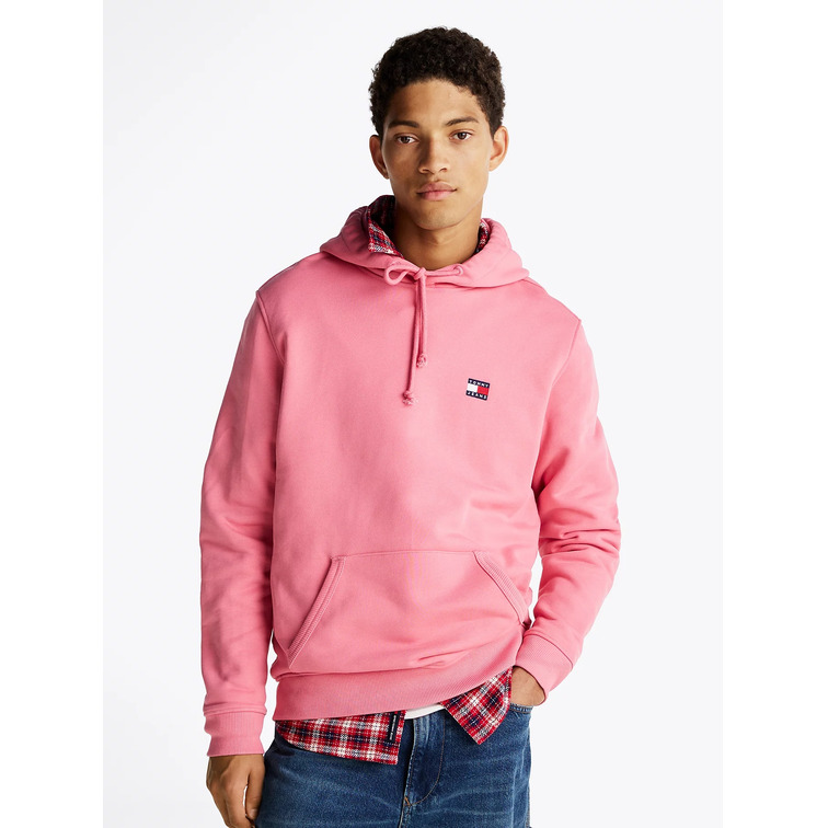 homme tjm reg badge hoodie ext tig