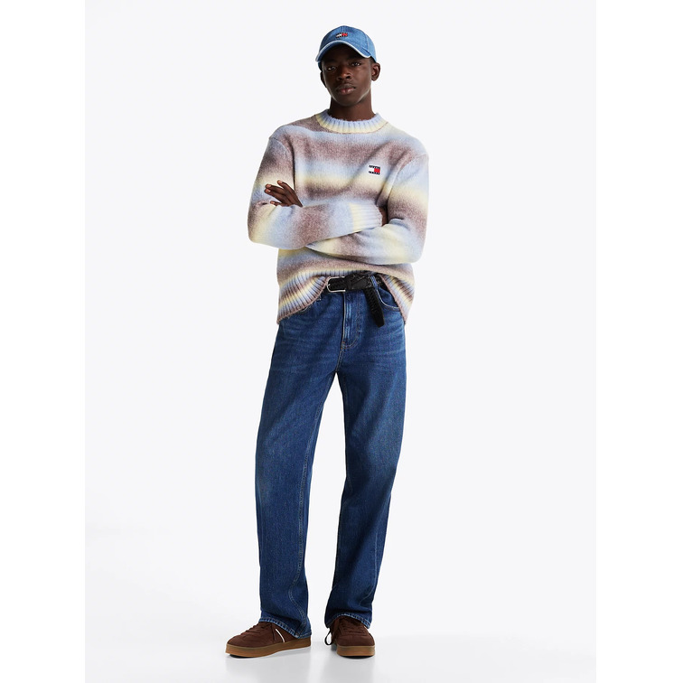 homme tjm reg ombre cneck sweater zga