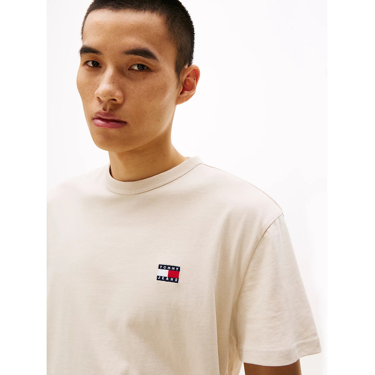 t-shirt homme  tommy hilfiger tjm reg badge tee ext