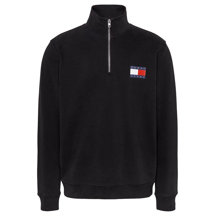 sweat-shirt homme  th tjm reg entry half zip